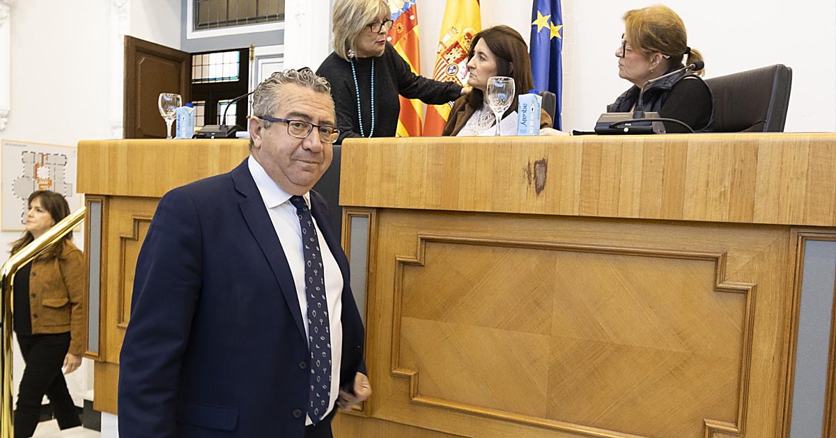 La Diputación de Alicante exige al Gobierno que permita usar remanentes por la crisis de la guerra de Irán