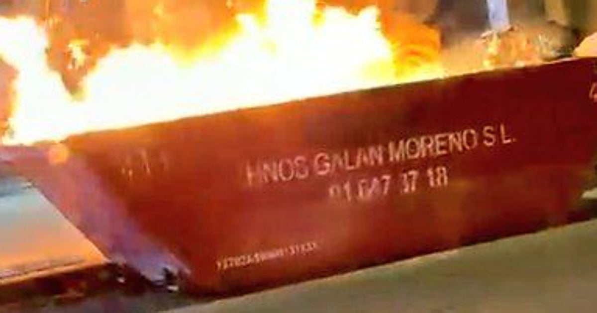 Un nuevo incendio en un contenedor de obra inquieta a los vecinos de Retiro