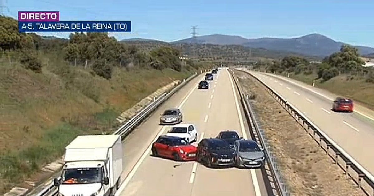 Un accidente de tráfico irrumpe en directo en el informativo de Castilla-La Mancha Media