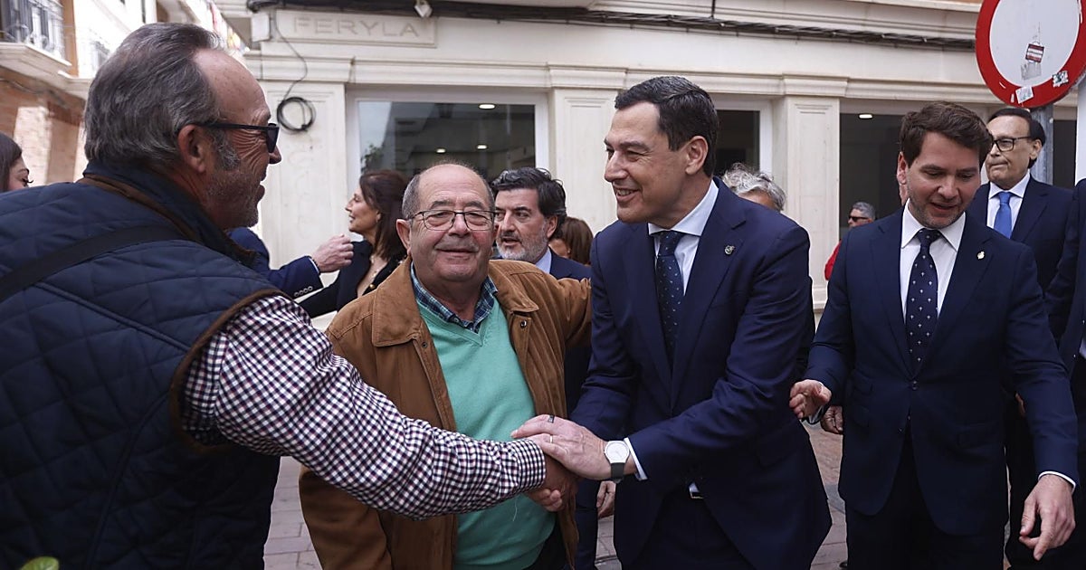El juez deja en libertad con cargos al jubilado detenido por increpar a Juanma Moreno en Cabra
