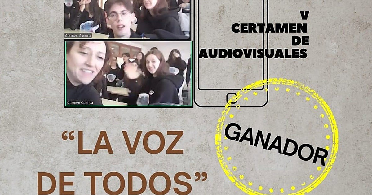 El IES Pintor Rafael Requena de Caudete, gana el Certamen de audivisuales por los Derechos Humanos