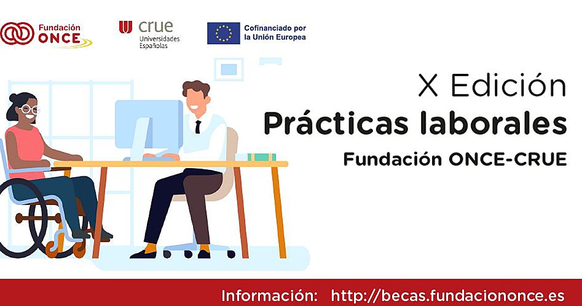 Cinco universitarios con discapacidad de la UCLM harán prácticas este año gracias a las becas ONCE