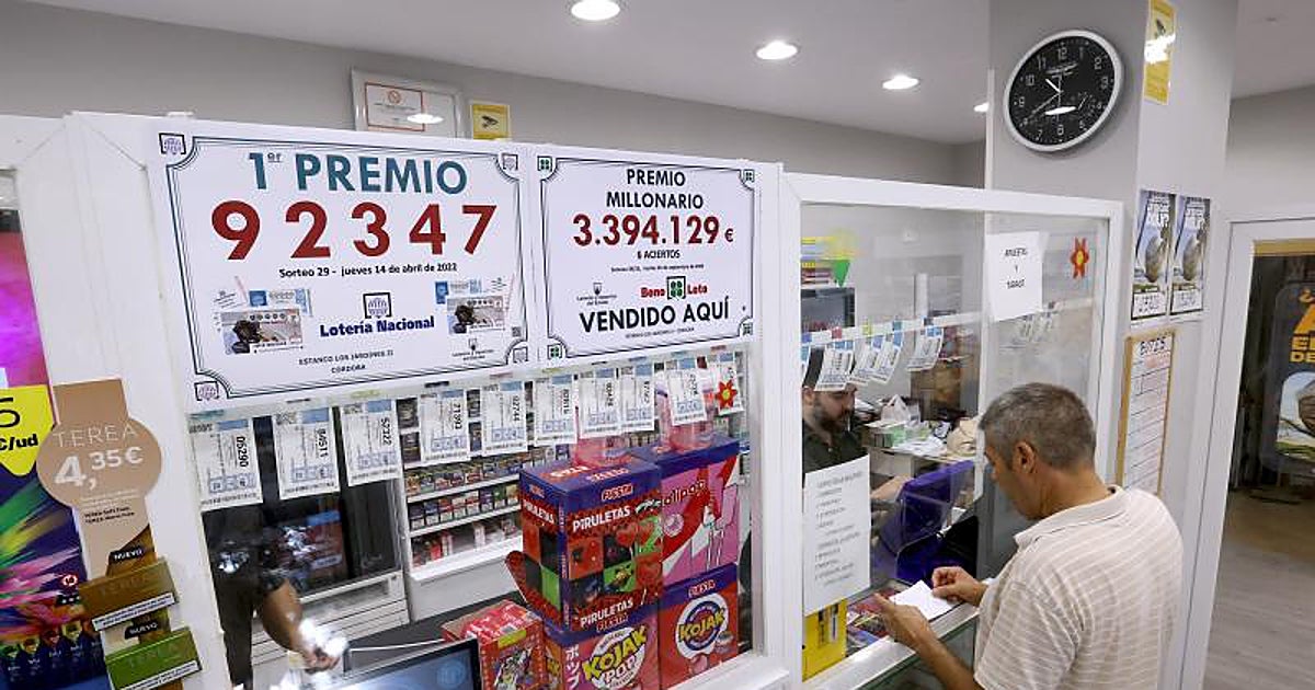 Un acertante de La Bonoloto gana 2,5 millones de euros en la Comunidad Valenciana