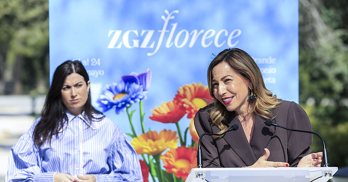 El Festival Zaragoza Florece regresa en mayo: se expande con el Jardín Botánico renovado y más zonas de ocio