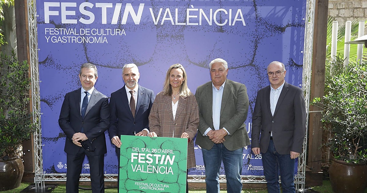 FestIN abre las puertas a la cultura y la gastronomía del 17 al 26 de abril en Valencia
