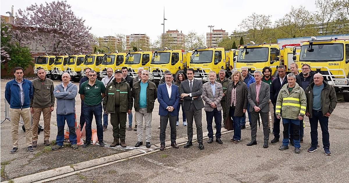 En servicio doce de las 27 autobombas que se renovarán en 2026 en Castilla y León