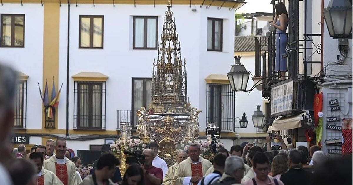 La procesión del Corpus Christi en Córdoba se adelanta al jueves 4 de junio