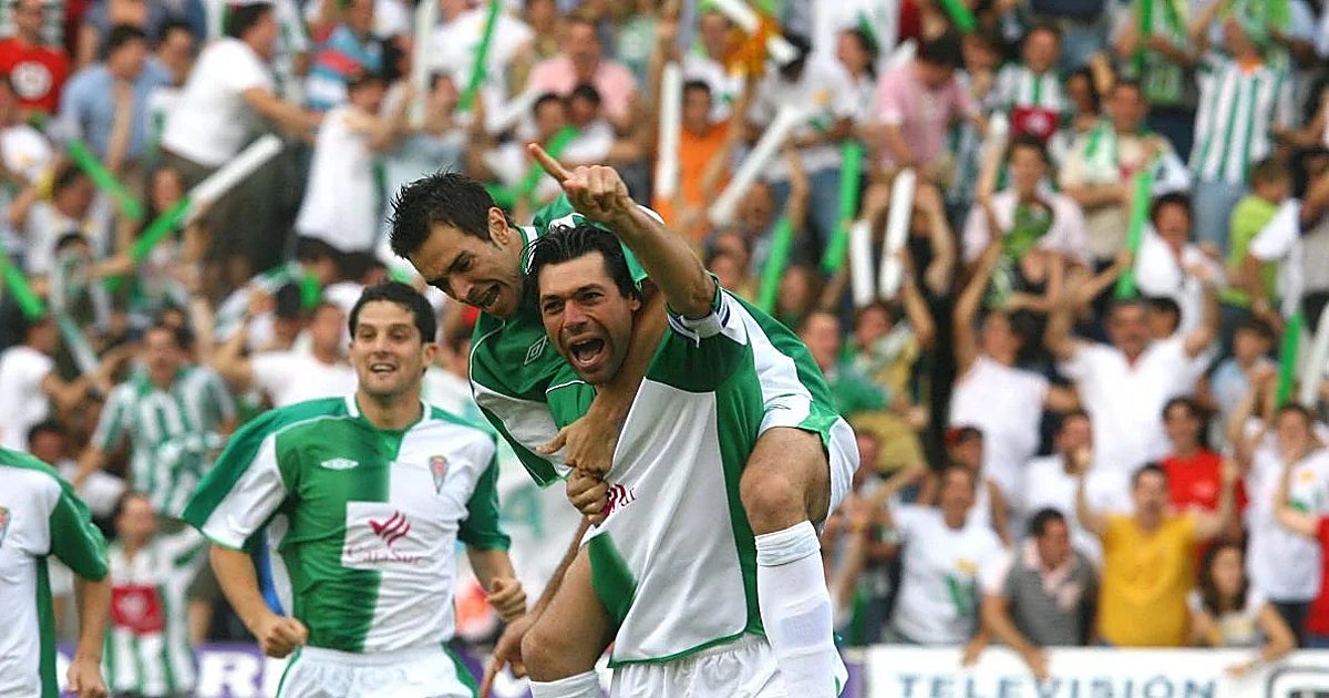 Pierini y Asen rememoran su histórico ascenso con el Córdoba CF en Huesca