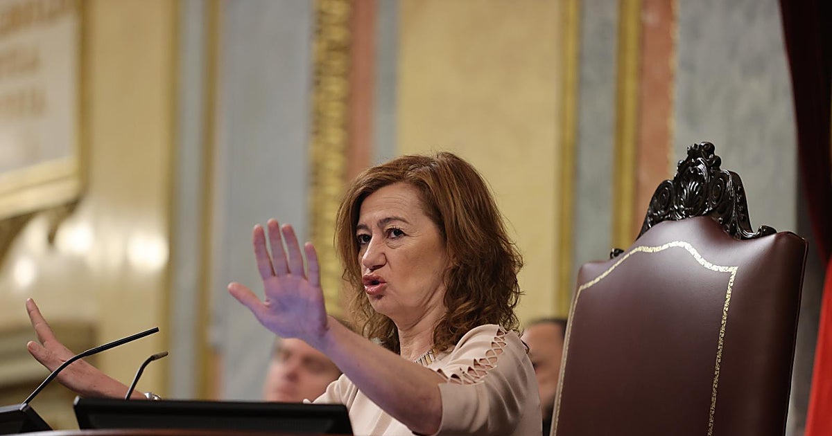 Armengol no repetirá en Baleares porque «no quiere ir a perder»