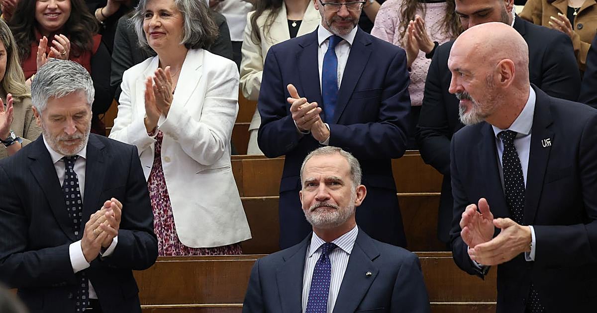 Felipe VI: «Solo sobre el Derecho puede sostenerse una paz duradera»