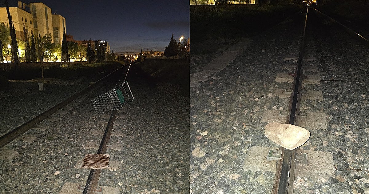 Detenidos cuatro menores por intentar provocar un descarrilamiento de trenes en Elche