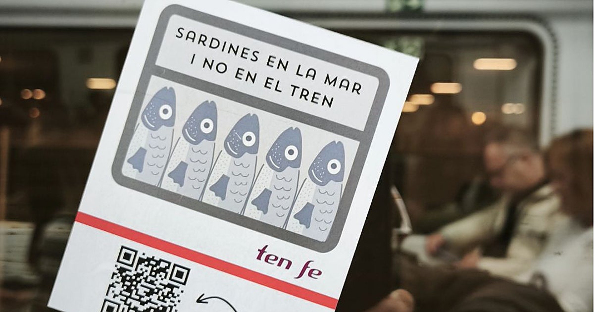 La zona dana exige al Gobierno más Cercanías: «Sardinas en el mar, no en el tren»