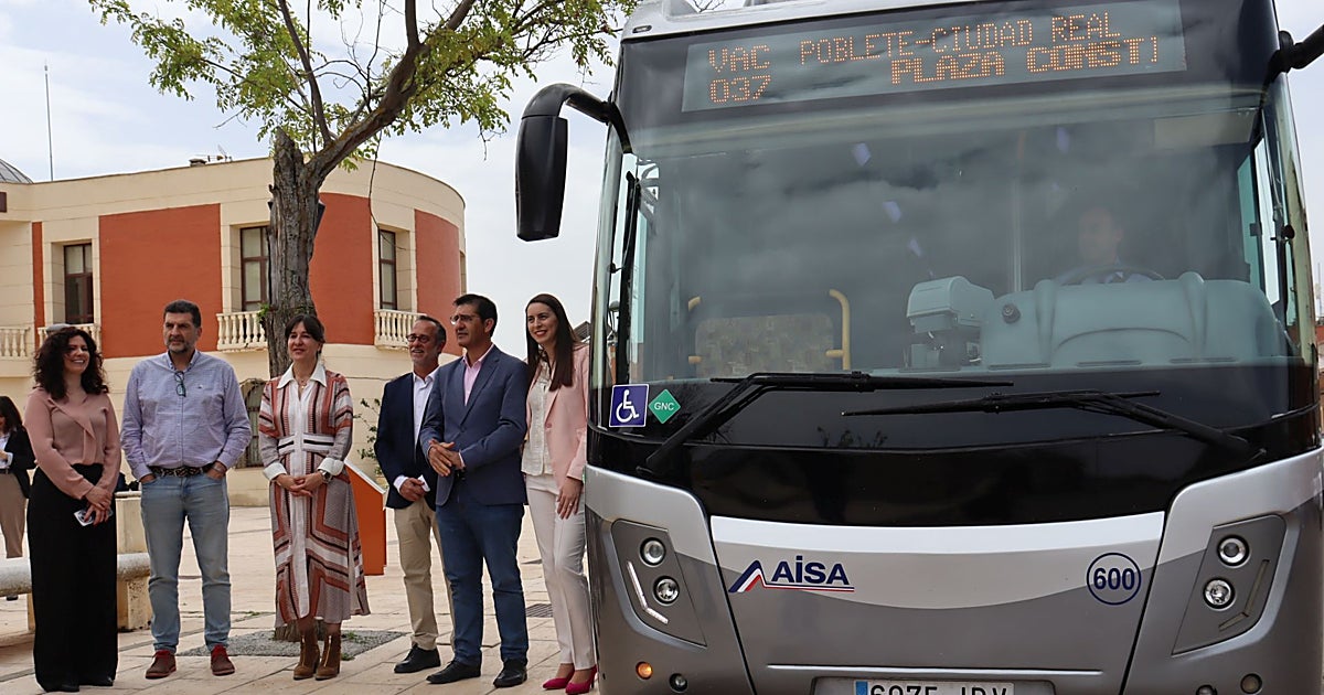 La Junta mejora la movilidad en el área de Ciudad Real con el servicio ASTRA en Poblete