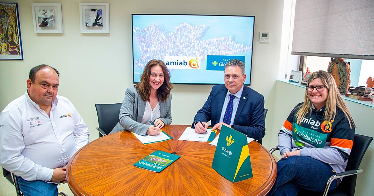 La Fundación Globalcaja impulsa el deporte inclusivo de Amiab en Cuenca