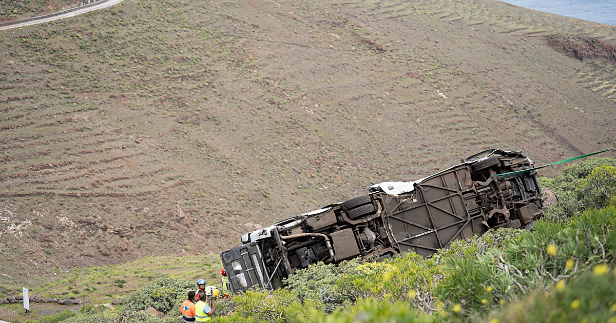 Dos accidentes en menos de un año: esta es la carretera mortal de La Gomera que se ha cobrado dos vidas y 37 heridos