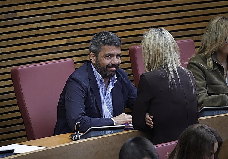 Imagen del expresidente de la Generalitat Valenciana Carlos Mazón