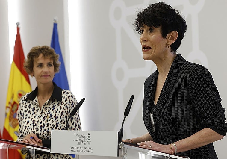 La ministra de Seguridad Social y Migraciones, Elma Saiz.