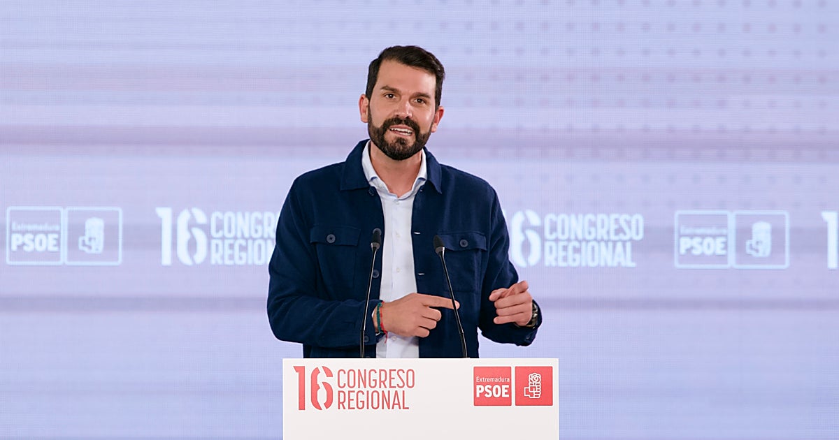 Vuelco en el PSOE de Extremadura: Sánchez Cotrina, opuesto a Gallardo, nuevo secretario general del partido