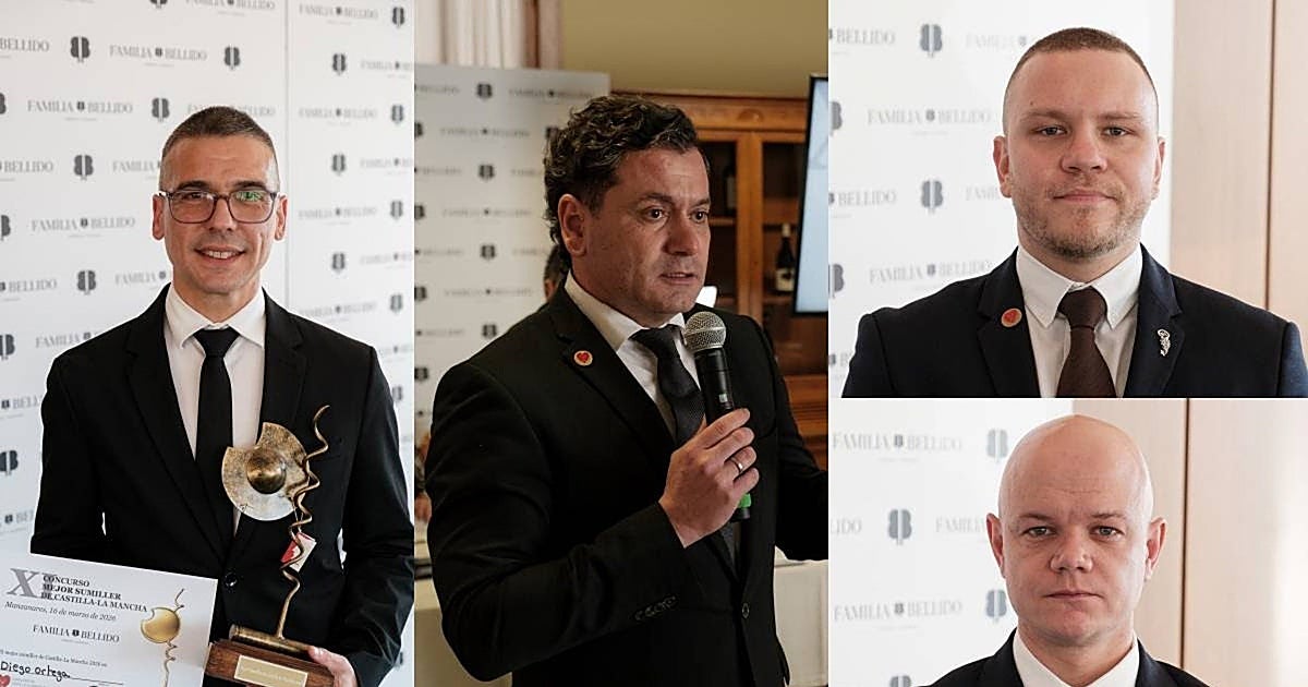 Cuatro sumilleres de Castilla-La Mancha competirán en el Campeonato de España