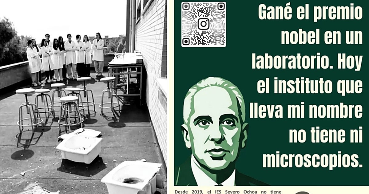 La paradoja del instituto de Secundaria sin laboratorio que lleva el nombre del Nobel Severo Ochoa