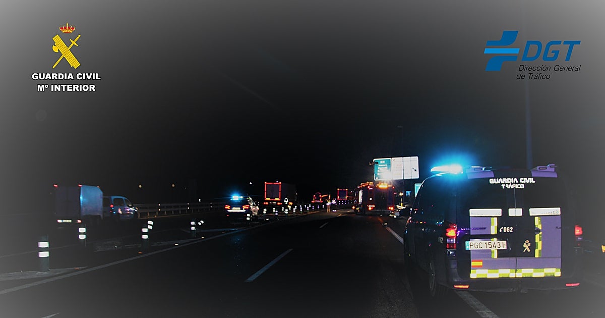 Un 'kamikaze' drogado circula 27 kilómetros en sentido contrario con una caravana por dos autovías