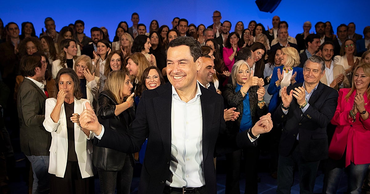 Moreno: «Hay dos partidos sin opciones que sólo quieren romper la estabilidad que tenemos en Andalucía»