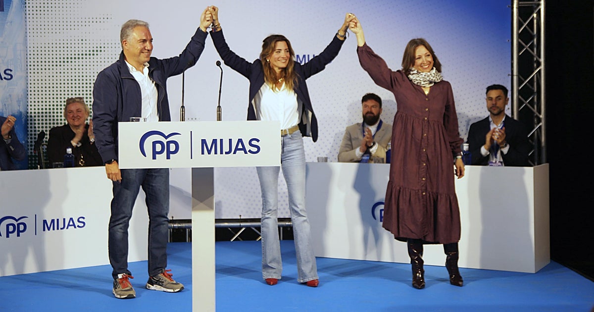 El PP saca músculo para apuntalar Mijas, su alcaldía más compleja