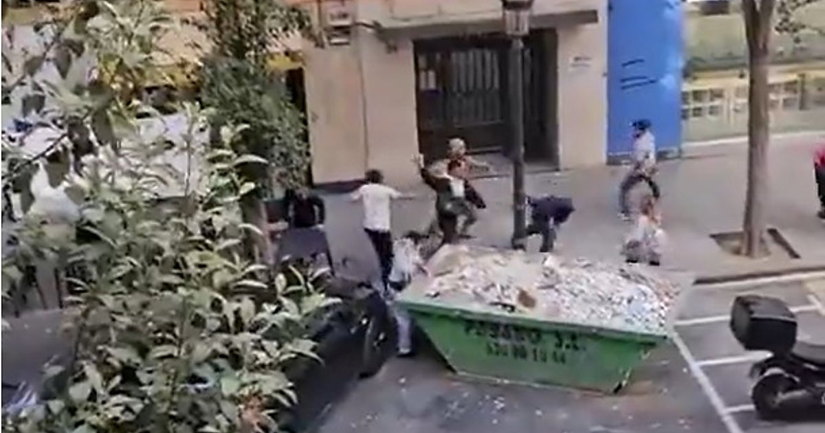 Detienen a dos implicados en una pelea a pedradas en Valencia tras robar un móvil dos días después