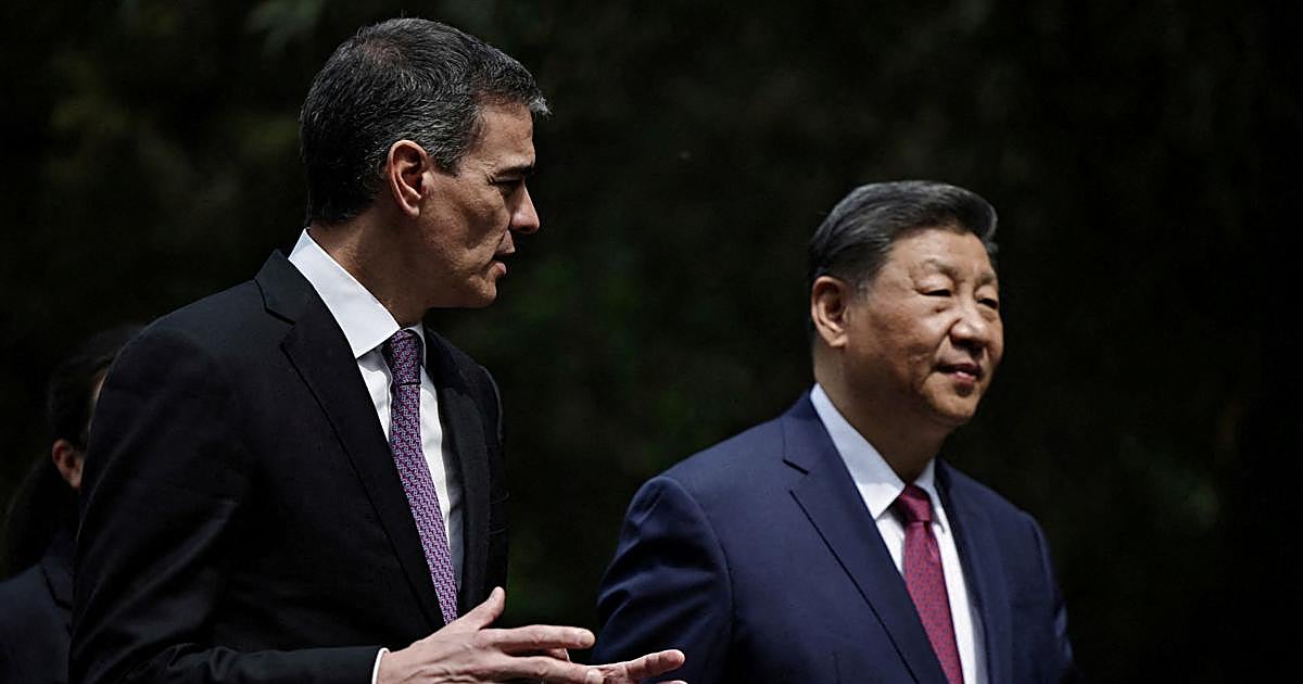 Sánchez se alinea con China en sus reclamaciones contra Occidente