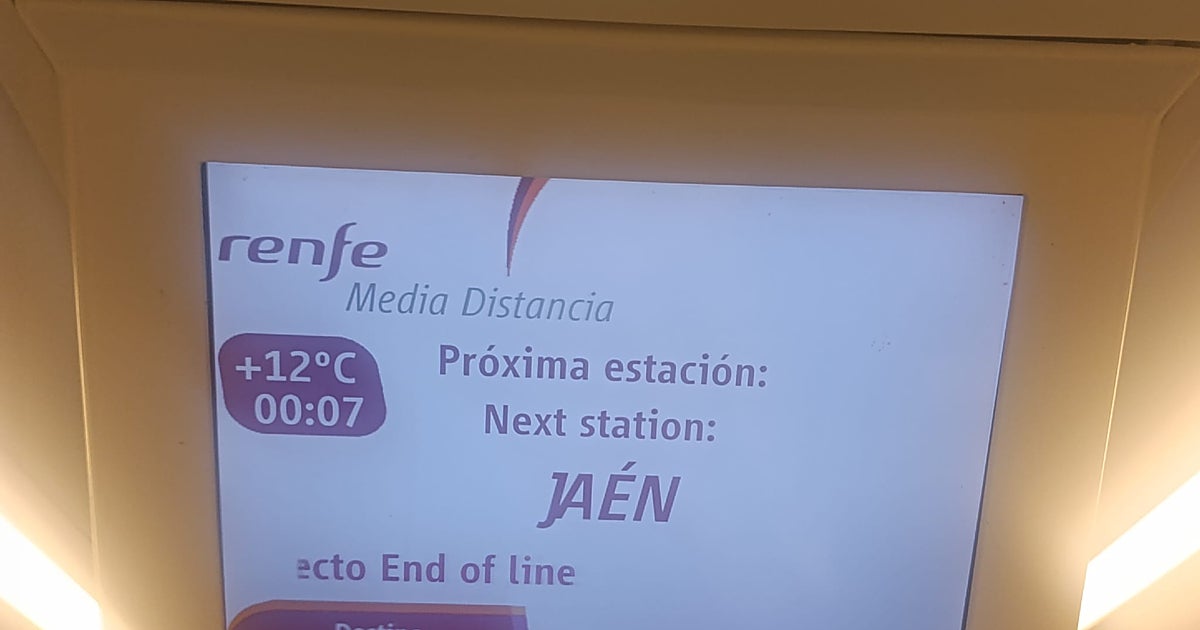 La conexión ferroviaria entre Jaén y Madrid roza ya la hora de retraso