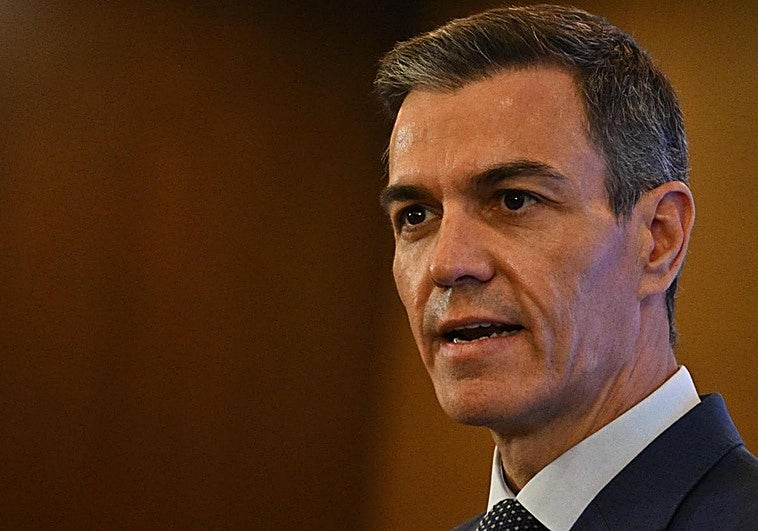 Pedro Sánchez, durante su viaje a China