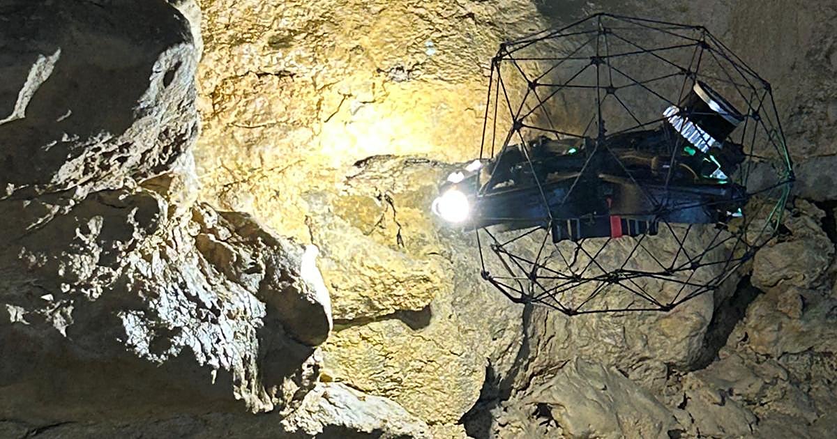 Reconstruyen en 3D con drones una pared rocosa inaccesible de la cueva de Altamira