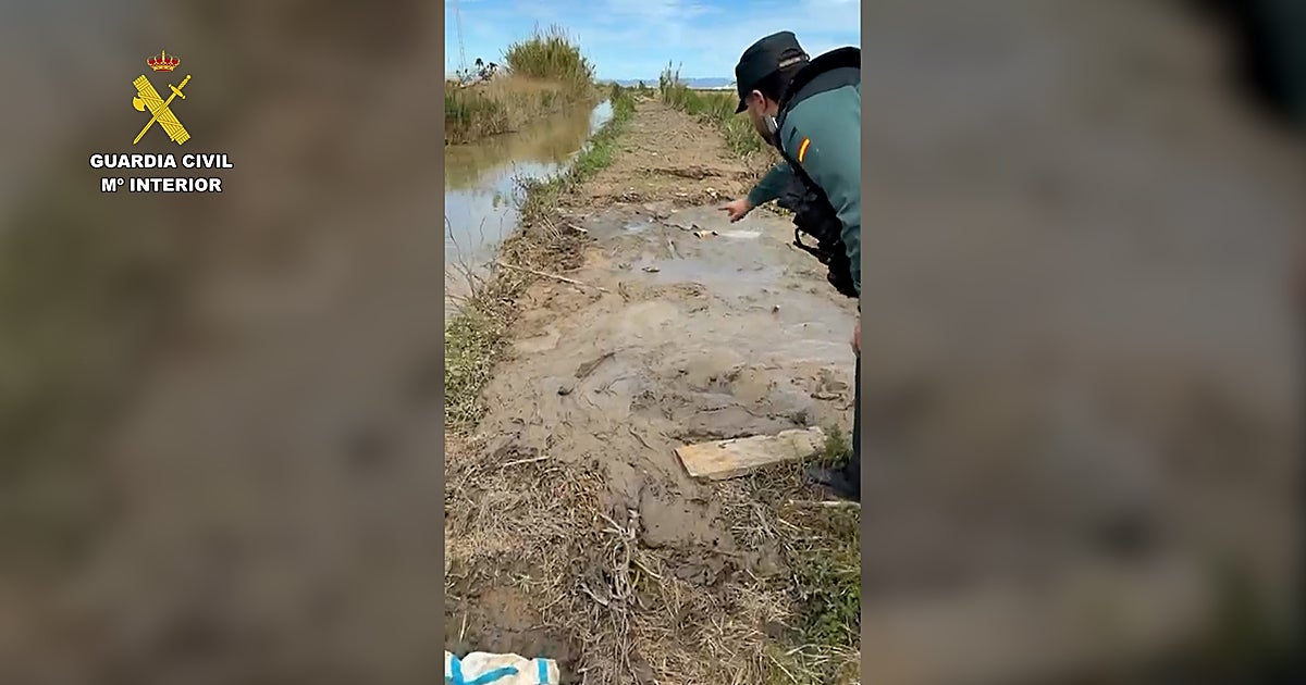 Rescatan a un hombre de 70 años sumergido en el lodo de un paraje de Valencia