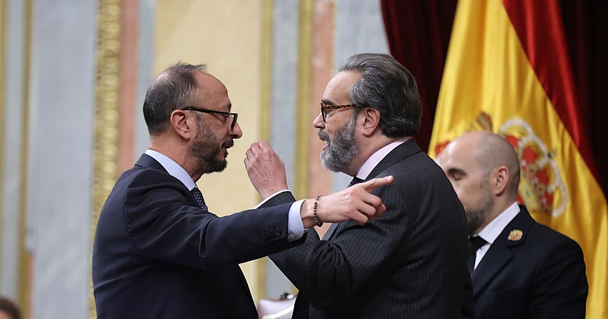 El PSOE compara el incidente de un diputado de Vox con el vicepresidente del Congreso con el 23-F