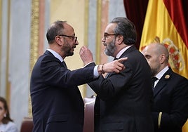 El PSOE no logra una condena del Congreso al diputado de Vox que se encaró con presidencia