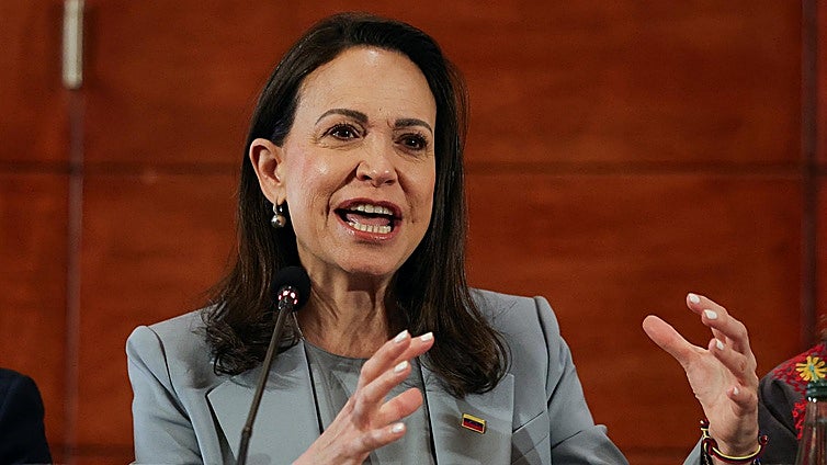 Corina Machado no verá a Sánchez en su visita a España porque «en ciertos momentos no convienen» para Venezuela algunas reuniones