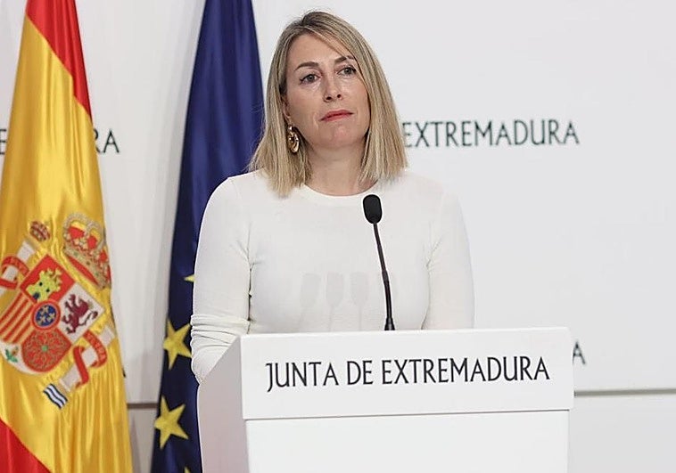 omparecencia de María Guardiola sobre el Gobierno de Extremadura y últimas noticias, hoy.