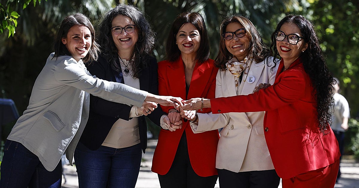 Oltra regresa con un discurso más radical y reúne a Sumar y Podemos