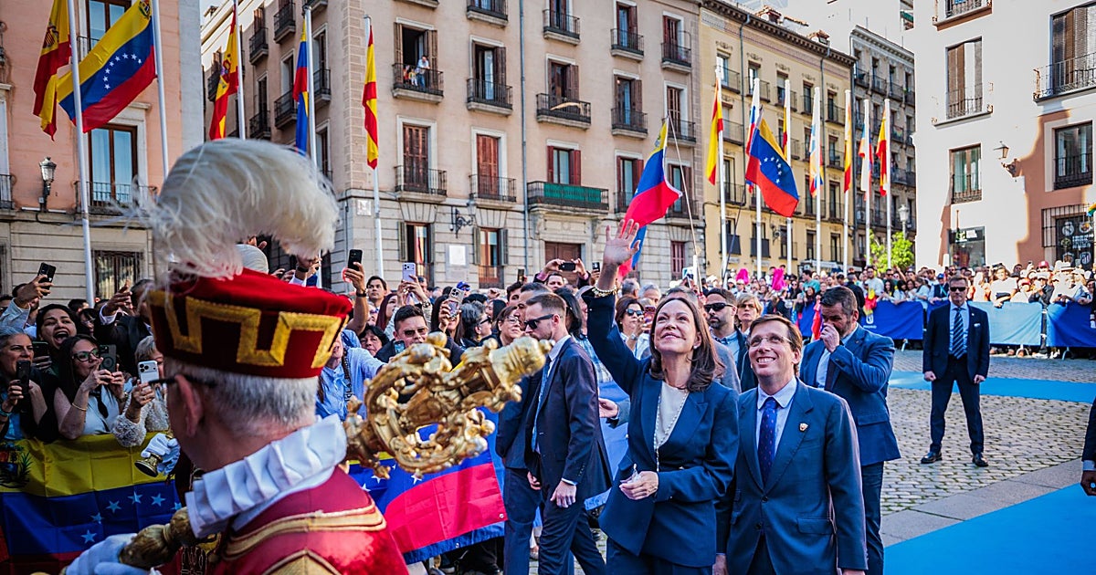 María Corina Machado, en Madrid: «Que este día podamos repetirlo en una Venezuela libre»