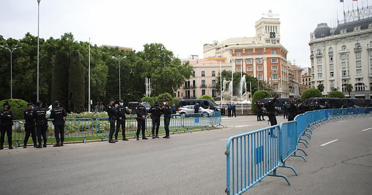 Cerca de 1.400 efectivos controlarán la seguridad de Neptuno si el Atlético gana la Copa del Rey