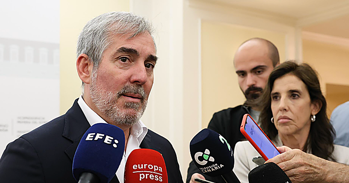 Canarias no recurrirá la regularización de migrantes y critica los discursos «xenófobos» de Vox