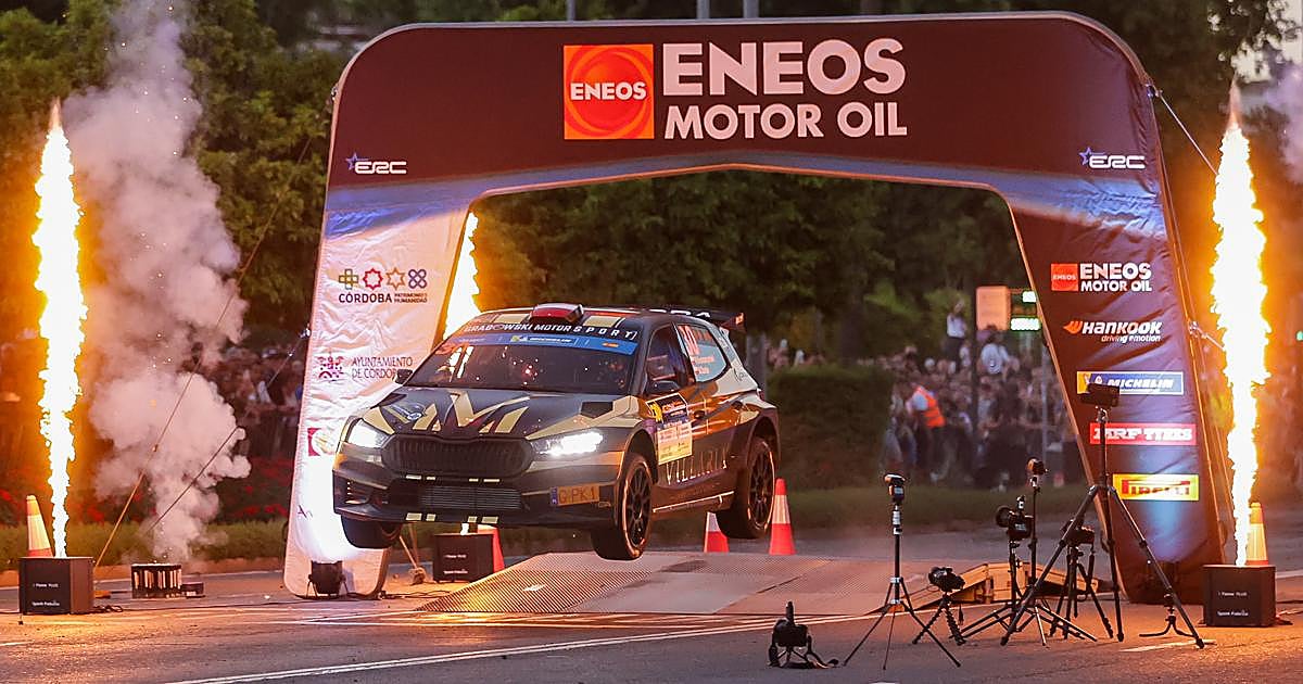 Striteský, primer líder del Rally Sierra Morena tras un espectacular tramo urbano