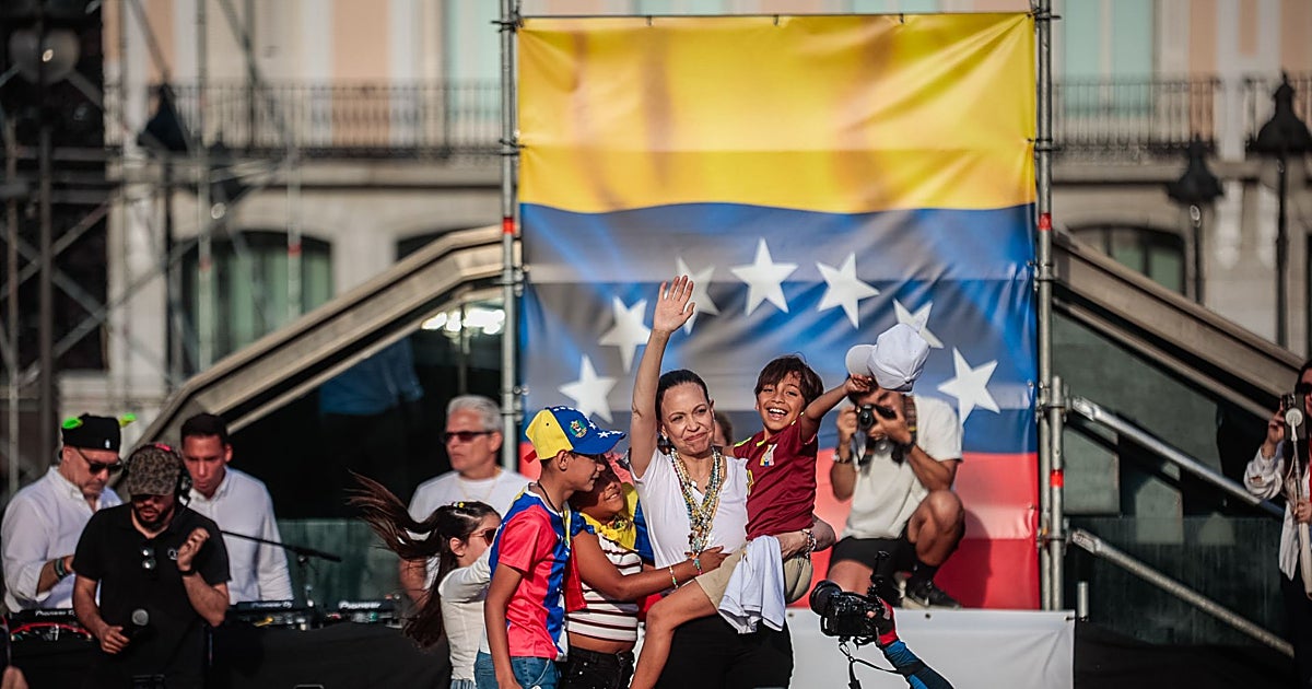 María Corina Machado abraza a su pueblo en Madrid: «Es el inicio de un camino hacia la libertad de Venezuela»