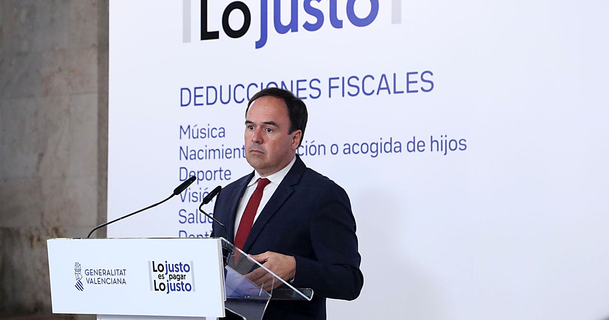 Llorca exige a Hacienda que devuelva a los afectados por la dana el dinero tributado en la renta de 2024