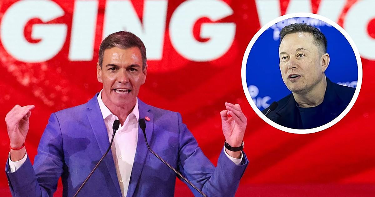 Elon Musk vuelve a arremeter contra Pedro Sánchez por la regularización masiva de inmigrantes