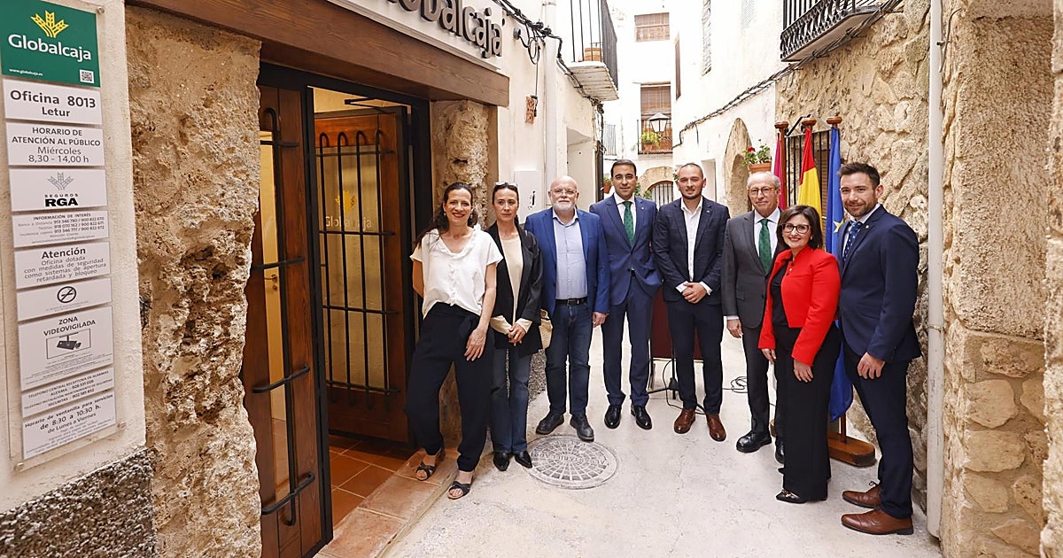 Globalcaja estrena una nueva oficina en Letur, provincia de Albacete