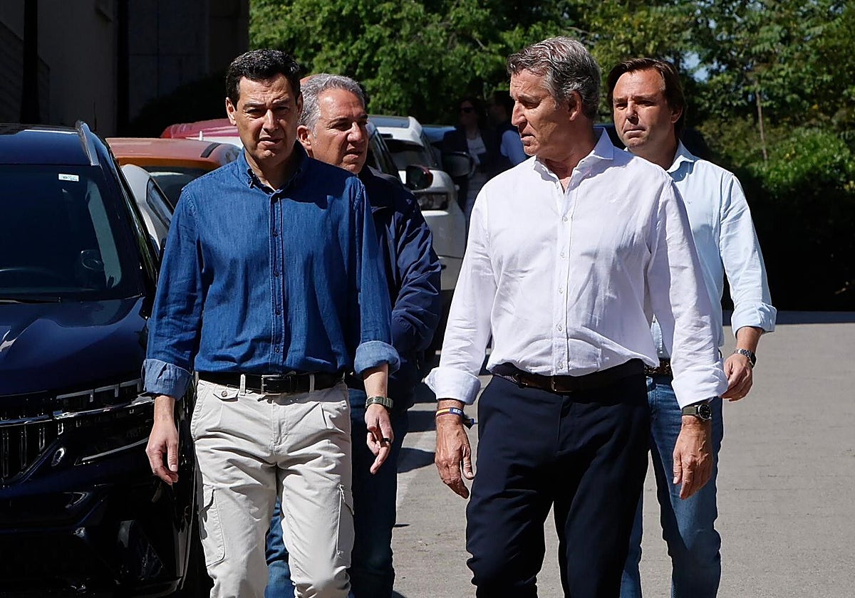 Moreno intenta aislar a Andalucía de los pactos autonómicos entre PP y Vox