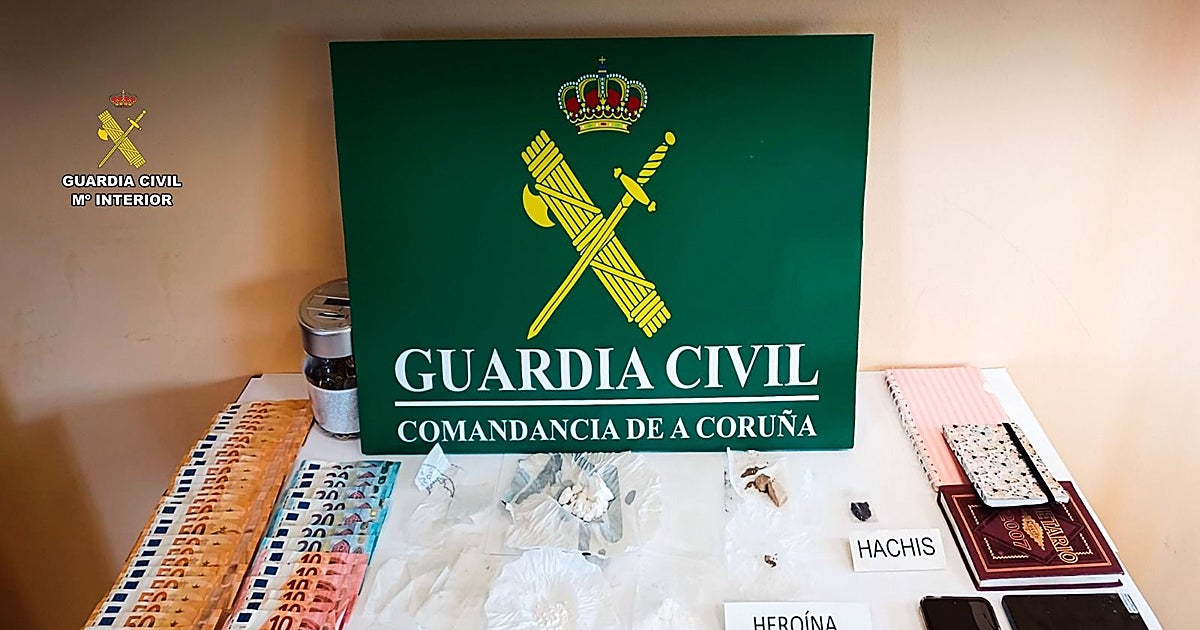 Siete detenidos en una operación contra el menudeo en Boiro