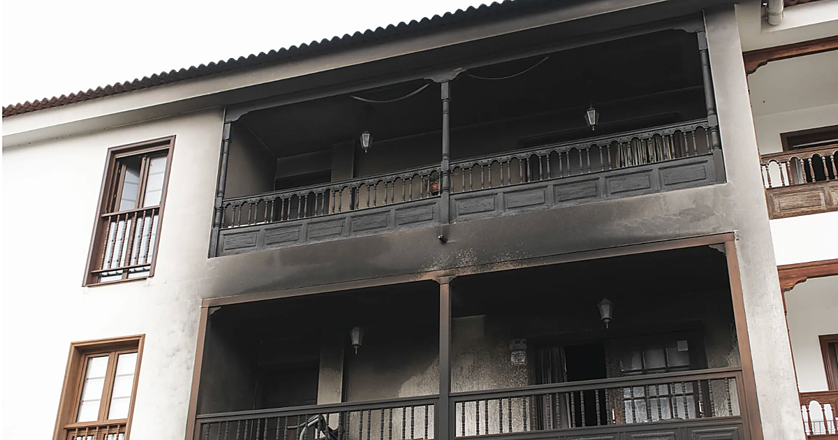 Ascienden a cuatro las víctimas mortales del incendio en un edificio en Los Realejos (Tenerife)