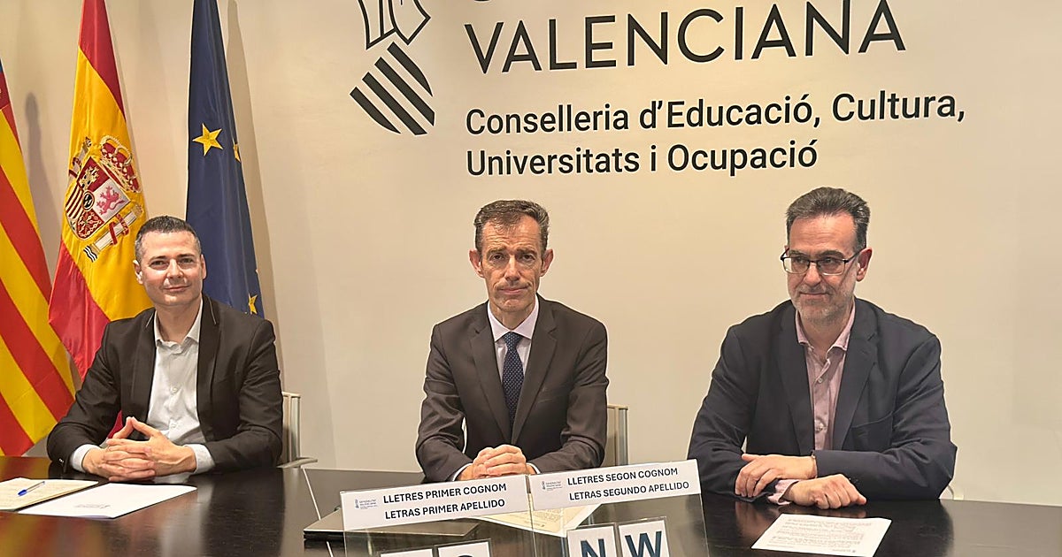 Admisión de alumnos para el curso 2026-27 en la Comunidad Valenciana: sorteadas las letras que desempatan